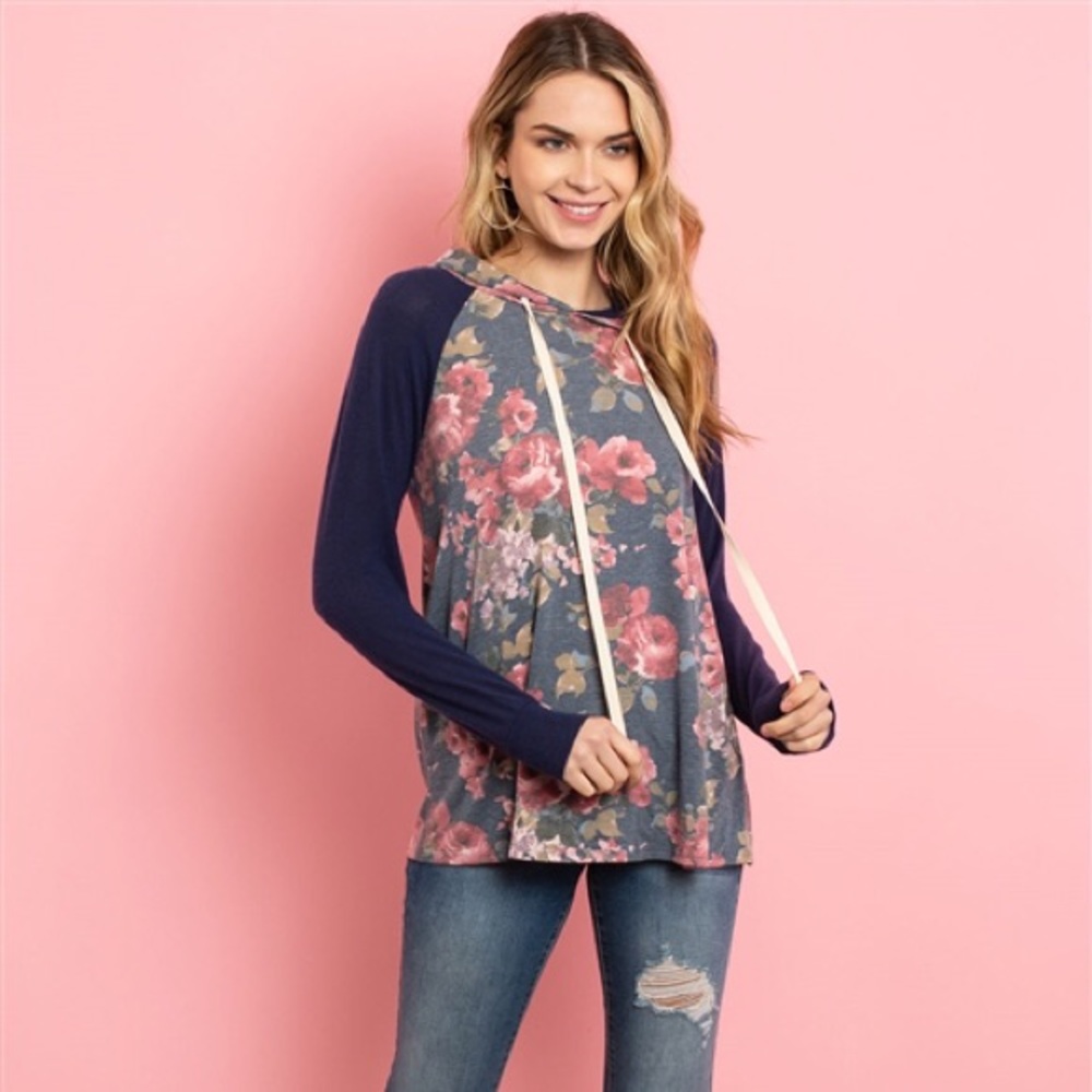 ✨Floral Hoodie🌺